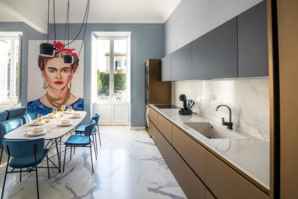 Cucina o angolo cottura di Frida apartments by Dimore in Sicily