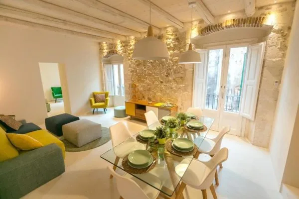Zona pranzo nell