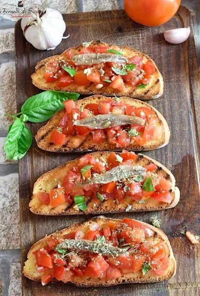 Bruschette alla siciliana
