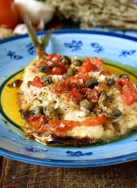 Filetti di sgombro al forno