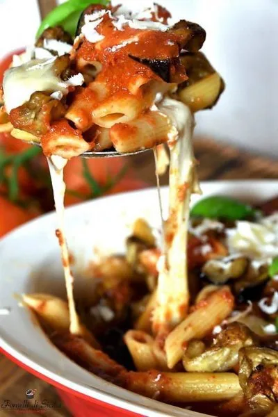 Pasta alla Norma al forno