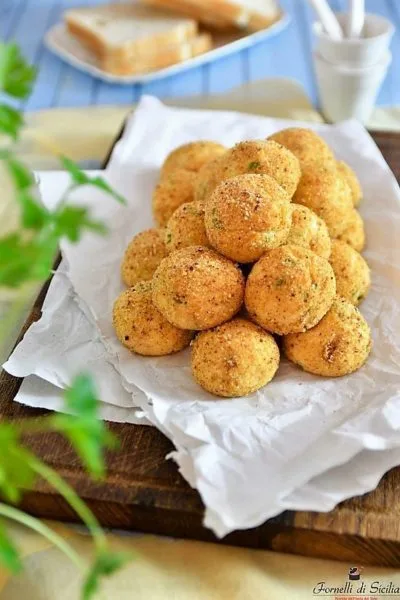 Polpette di ricotta al forno: leggere e invitanti
