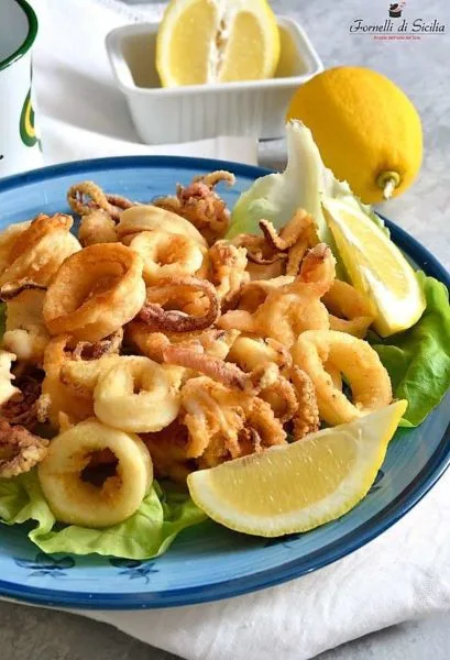 Calamari fritti: croccanti, asciutti e dorati