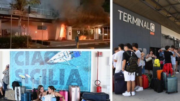 Aeroporto Catania, c’è anche l’ipotesi del rogo  doloso. Passeggeri: il piano con gli scali di Palermo, Trapani e Comiso