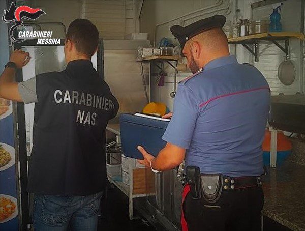 Carenze igieniche nel ristorante di un lido a Roccalumera: attività sospesa e multa