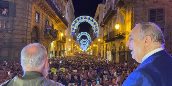 Festino della speranza, i 200 mila al corteo e l'invettiva antimafia dell'arcivescovo