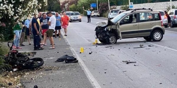 Giampilieri marina, motociclista in codice rosso dopo lo scontro sulla Statale 114