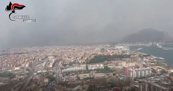 Incendi a Palermo, situazione tornata quasi alla normalità