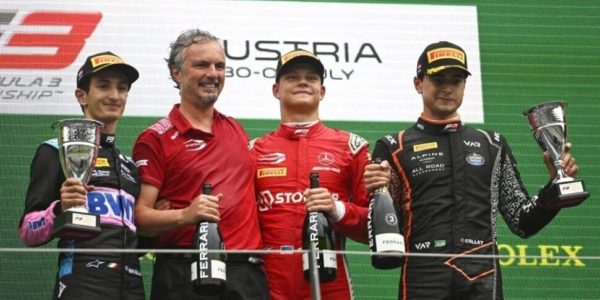 In Austria splendido secondo posto sulla pioggia per Gabriele Minì nella Sprint Race