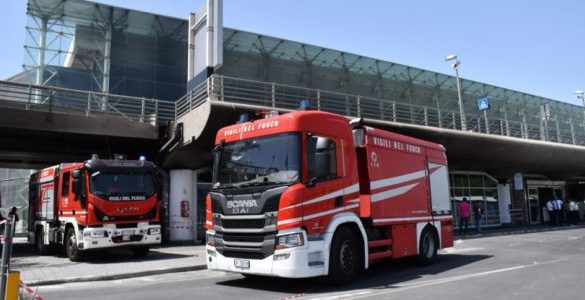 Il rogo nell'aeroporto di Catania partito da un cavo di una stampante