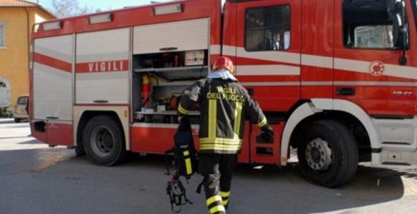 Enna, è di nuovo attivo l'incendio in contrada Jacopo