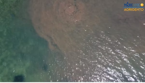 Liquami in mare a Siculiana, la scoperta del drone di Mareamico