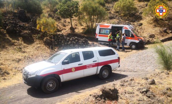 Malore a Zucco Nero sull’Etna, soccorsa operaia forestale