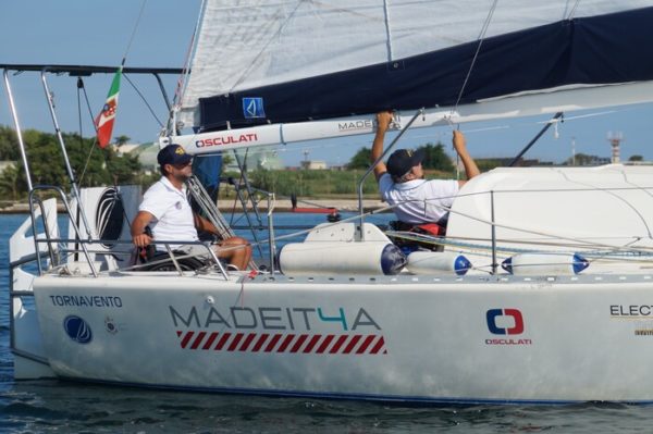 Timonieri Sbandati, marinai in carrozzina arrivati ​​sullo Ionio