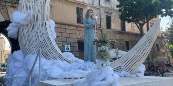 Palermo, il carro di Santa Rosalia sarà spostato a piazza Marina per evitare vandalismi