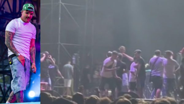 Palermo: il pubblico sfonda le transenne e sale sul palco al concerto di Geolier, il rapper sospende lo show