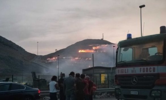 Palermo, diossina nell’aria dopo il rogo della discarica di Bellolampo