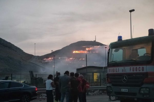 Palermo, diossina nell’aria dopo il rogo della discarica di Bellolampo