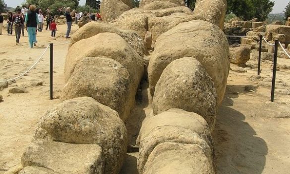 Agrigento, il gigante Telamone della Valle dei Templi si alzerà in piedi