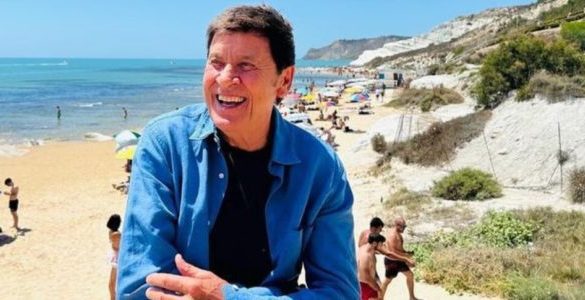 Gianni Morandi torna in Sicilia: "La Scala dei Turchi una meraviglia assoluta"