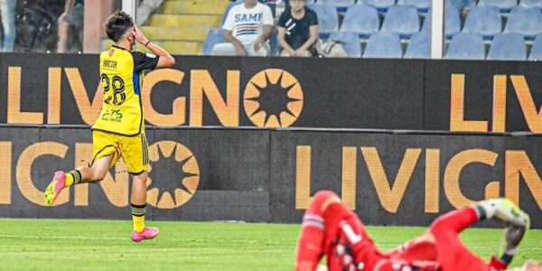 Il Pisa vince sul campo della Samp: le lacrime di gioia del siciliano Arena, protagonista della gara