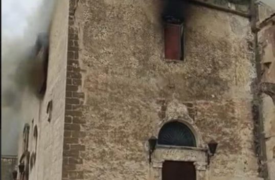 Incendi, società svizzera dona progetto per il restauro della chiesa di S. Maria di Gesù