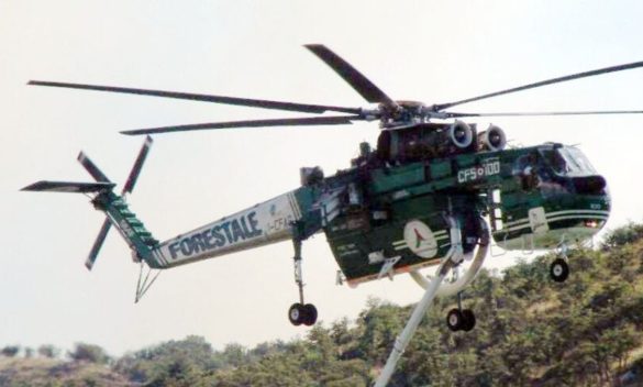 Incendio sul costone roccioso di Corleone, fiamme anche ad Aspra