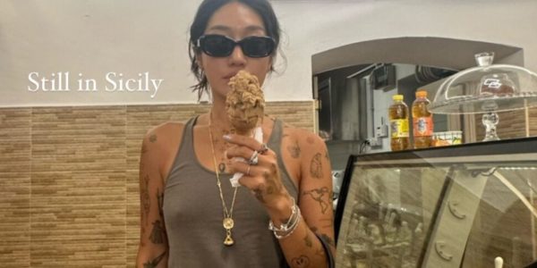 La dj Peggy Gou a Palermo: passeggiata, dolci tipici e gelato