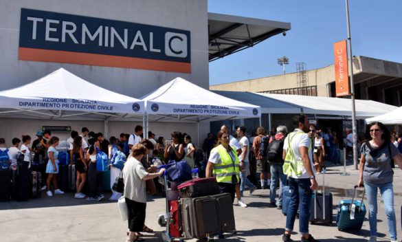 Torna in piena operatività l'aeroporto di Catania