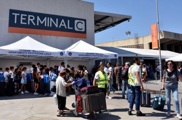 Torna in piena operatività l'aeroporto di Catania