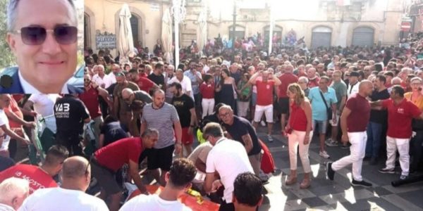 L'uomo ucciso dallo spara-coriandoli a Militello, il comitato della festa: «Non speculate sulla tragedia»