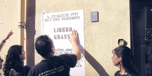 Palermo, le manifestazioni per ricordare Libero Grassi: il via alle 7.45 sul luogo dell'omicidio