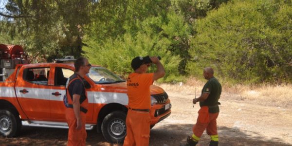 Palermo, anche oggi forestali in azione per spegnere le fiamme su Monte Pellegrino