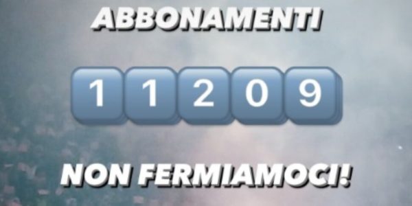 Palermo, cresce lentamente il numero degli abbonati: sottoscritte 11.209 tessere