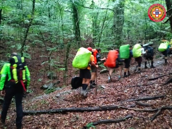 Scout in difficoltà sul Pollino, recuperati da Soccorso alpino