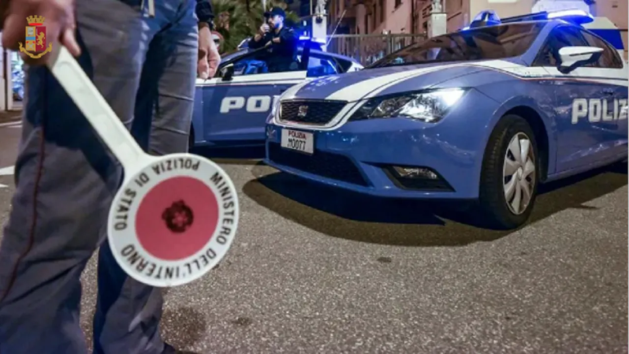 4 minorenni fermati con auto rubata.