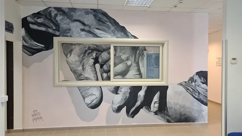 Agrigento: ospedale San Giovanni di Dio inaugura murale pittorico nel reparto di radioterapia