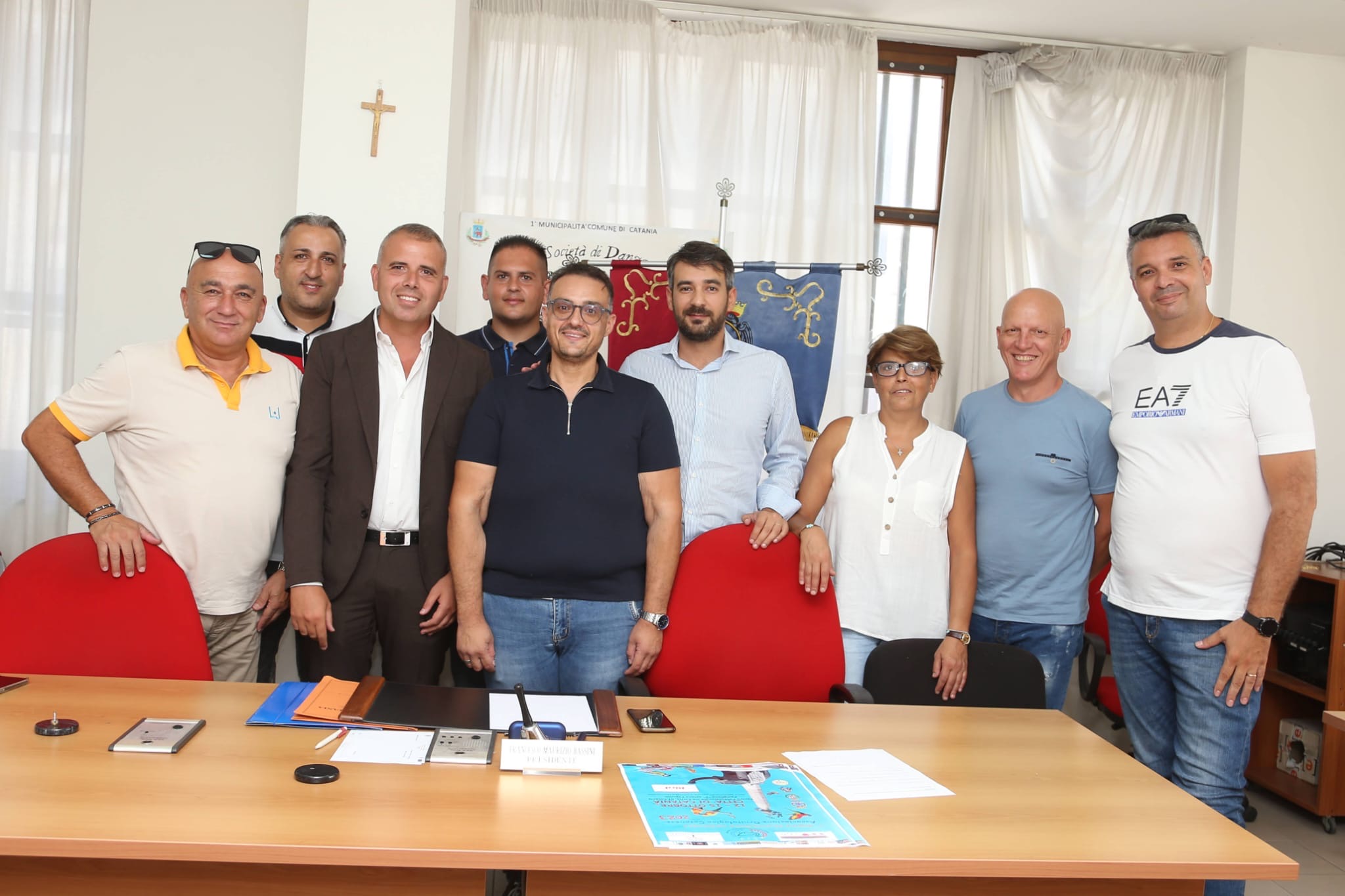 Asec Trade presidente La Magna incontra I municipio Catania