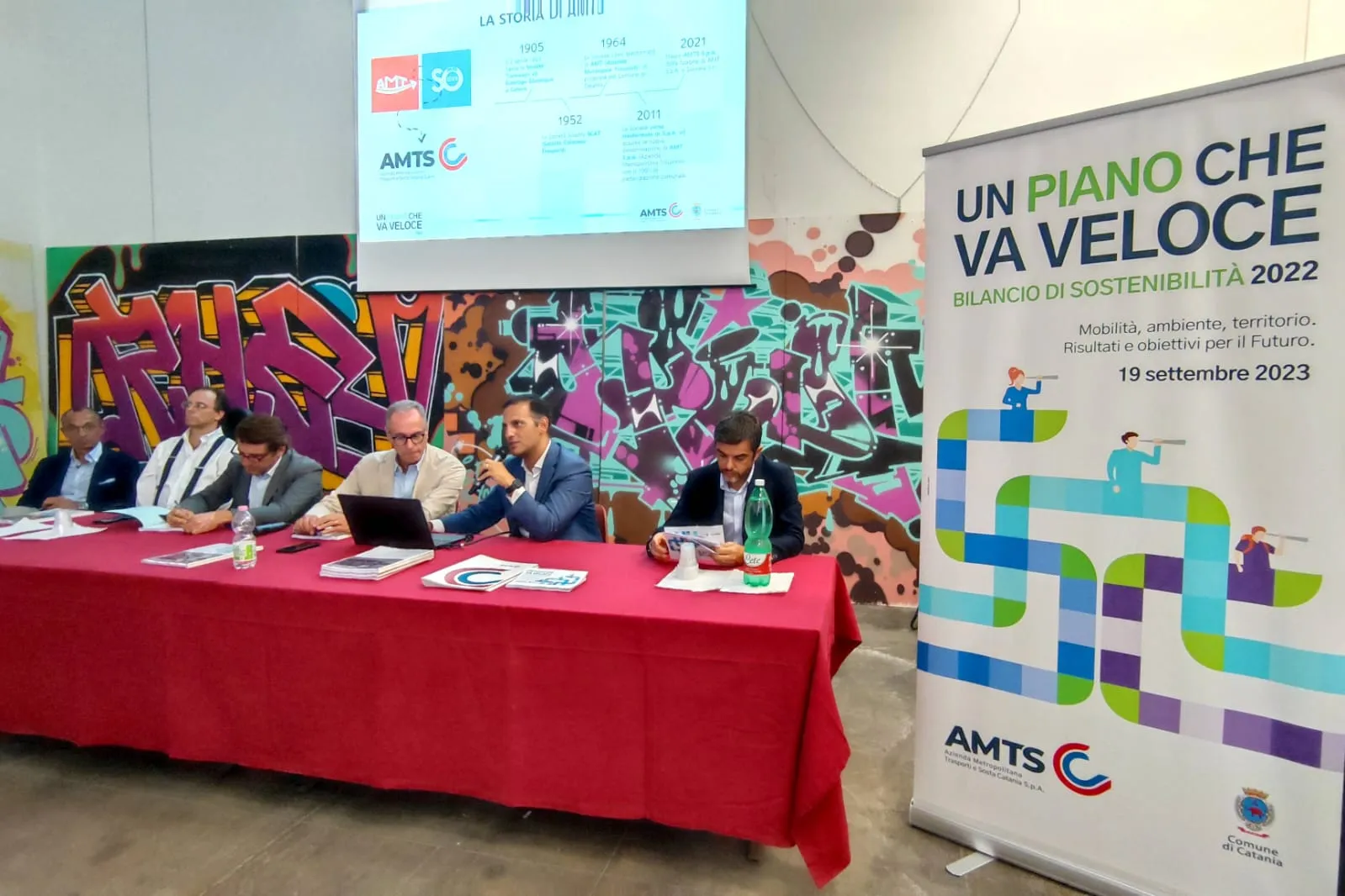 Bilancio di sostenibilità 2022 presentato da Amts Catania.