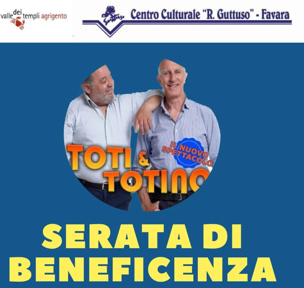 Centro Guttuso di Favara: cabaret e musica per Unicef