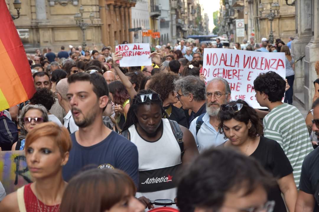 Corteo "ti rissi no" Palermo - Ph Gaspare Semprevivo