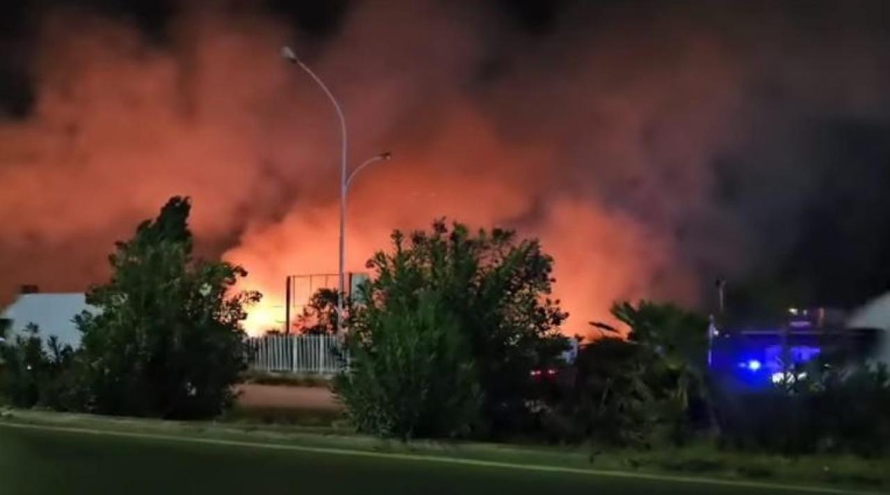 Incendi a Palermo nel quartiere Brancaccio ma non solo. Fonte immagine il Giornale di Sicilia