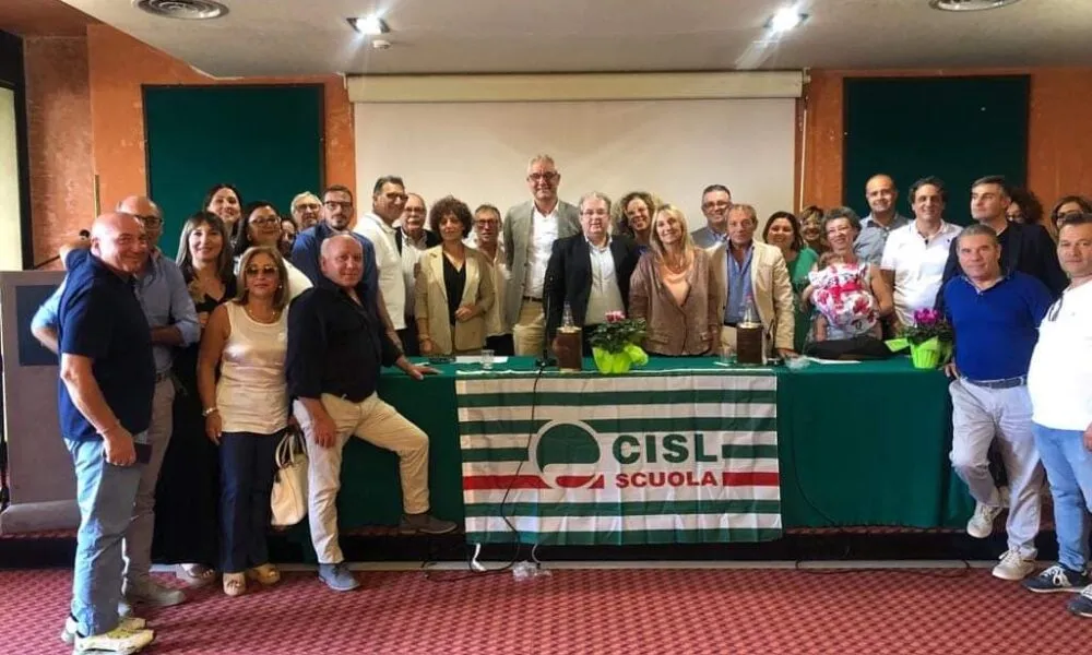 Emanuele Caci nuovo segretario Cisl scuola nelle province siciliane di Agrigento, Enna e Caltanissetta.