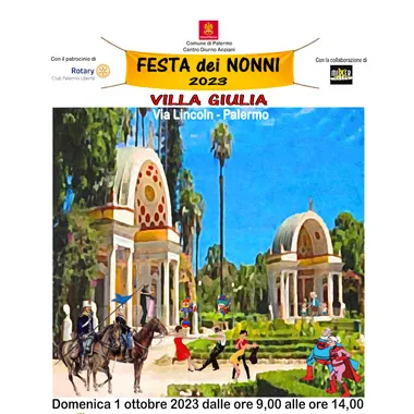 Festa dei nonni 2023: 1° ottobre, Villa Giulia.