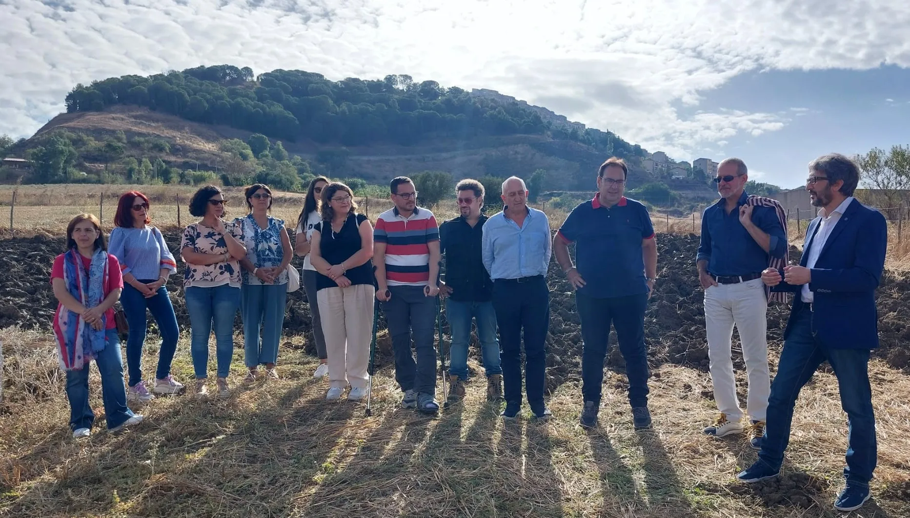 "Gangi apre "Giardino biodiversità" con 200 alberi frutti antichi"