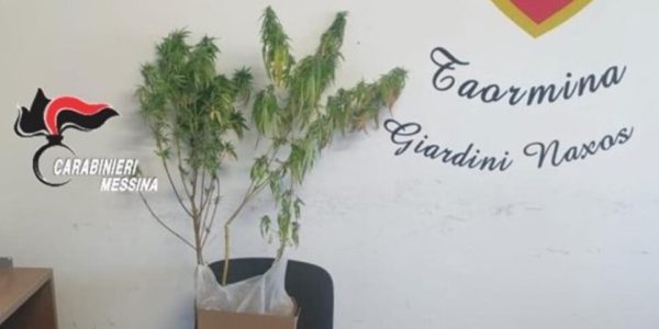 Festa con hashish e marijuana in un appartamento di Giardini Naxos: arrestato giovane di Gaggi, tre stranieri sotto esame