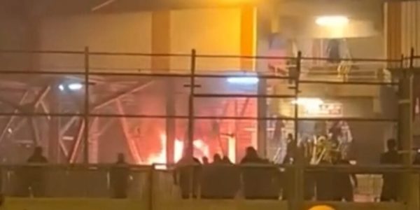 Incendio allo Iacovone di Taranto, curva sotto sequestro e stadio inagibile: a rischio Brindisi-Catania