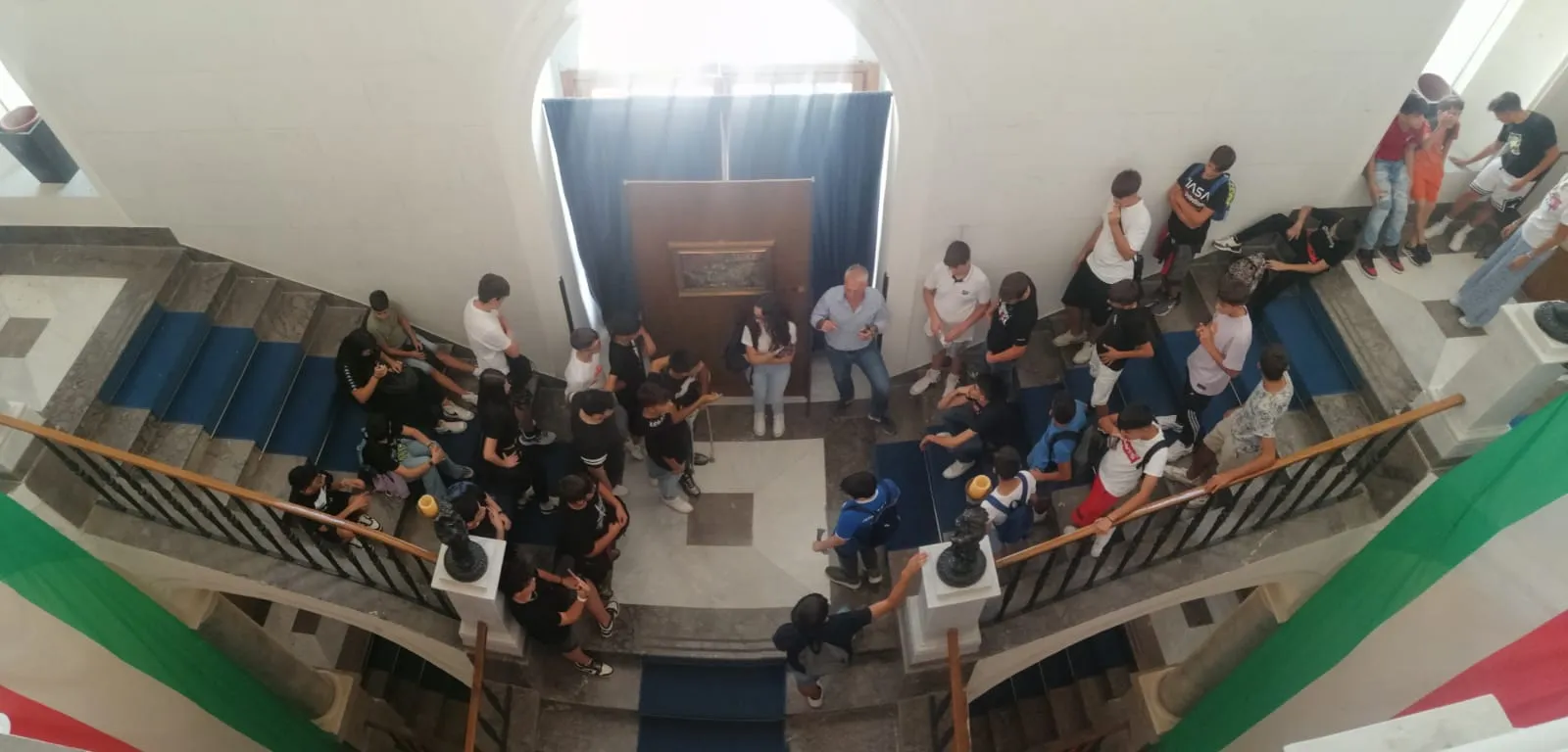 Itet Sciascia: prime classi visitano palazzo Libero Consorzio