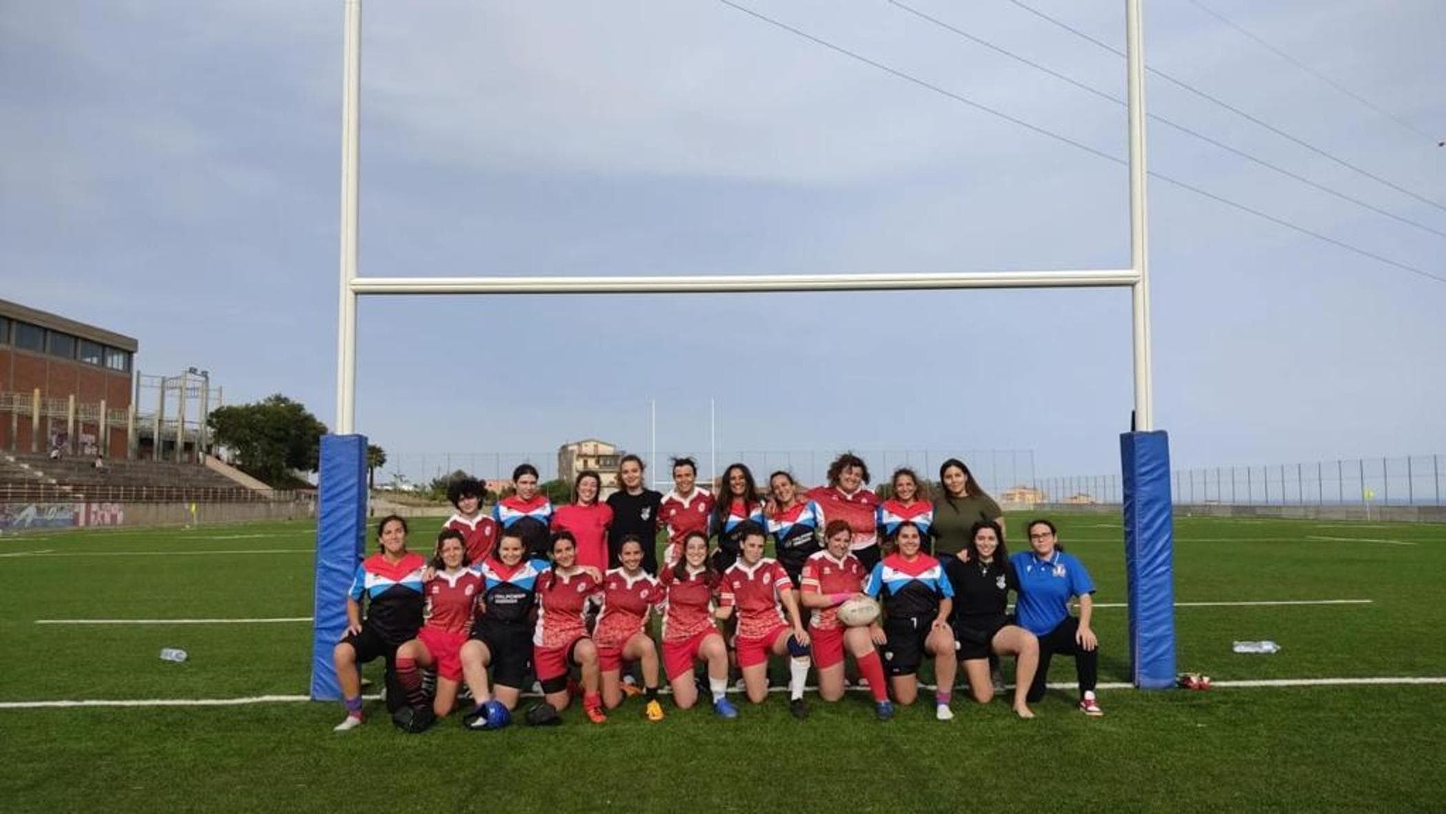 Le ragazze del rugby di Catania vanno in meta per