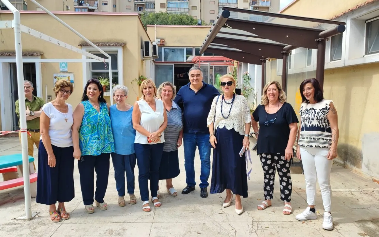 Manutenzione asilo nido Il Faro, Palermo: interventi in corso
